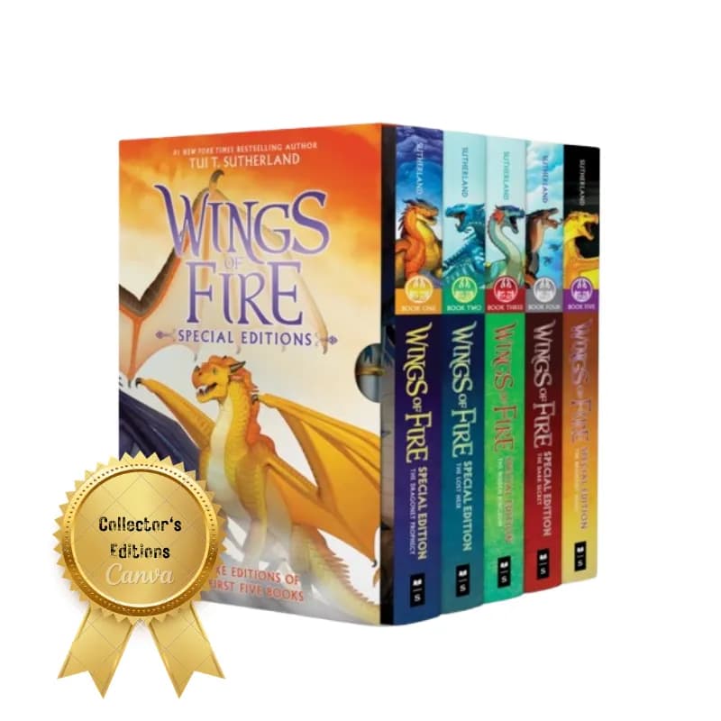 Wings of Fire 1-5 Special Edition Boxset