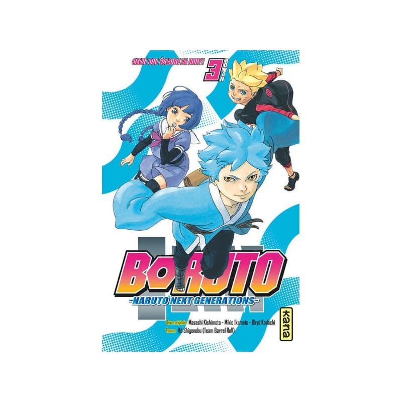 Boruto Naruto Next Generations Roman Tome 3